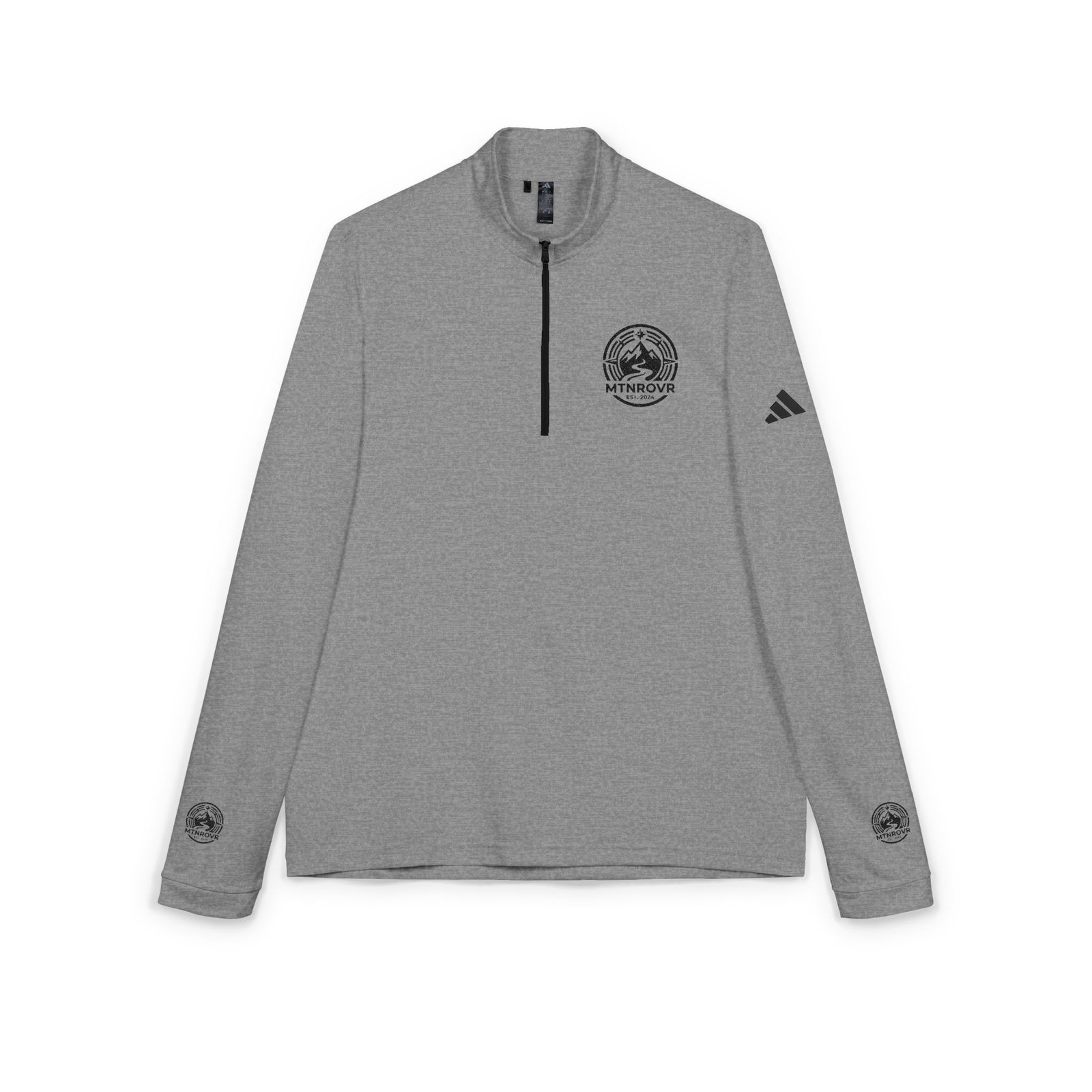 Premium Custom adidas® Embroidered Quarter-Zip Pullover - Eco-Friendly Corporate Wear - Image 11