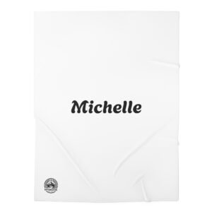 Personalized Jersey Knit Baby Swaddle - Corporate Maternity Gift