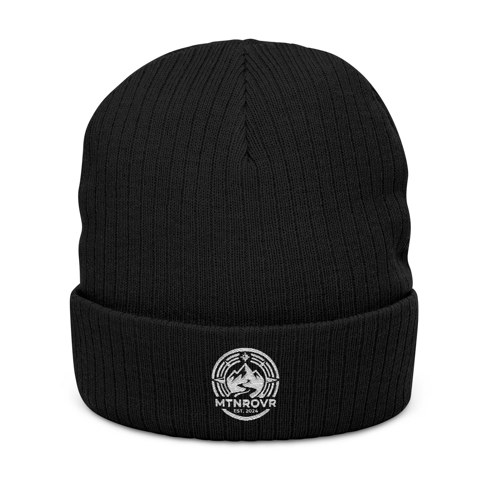 Premium Custom Ribbed Knit Beanie - Embroidered Corporate Winter Wear