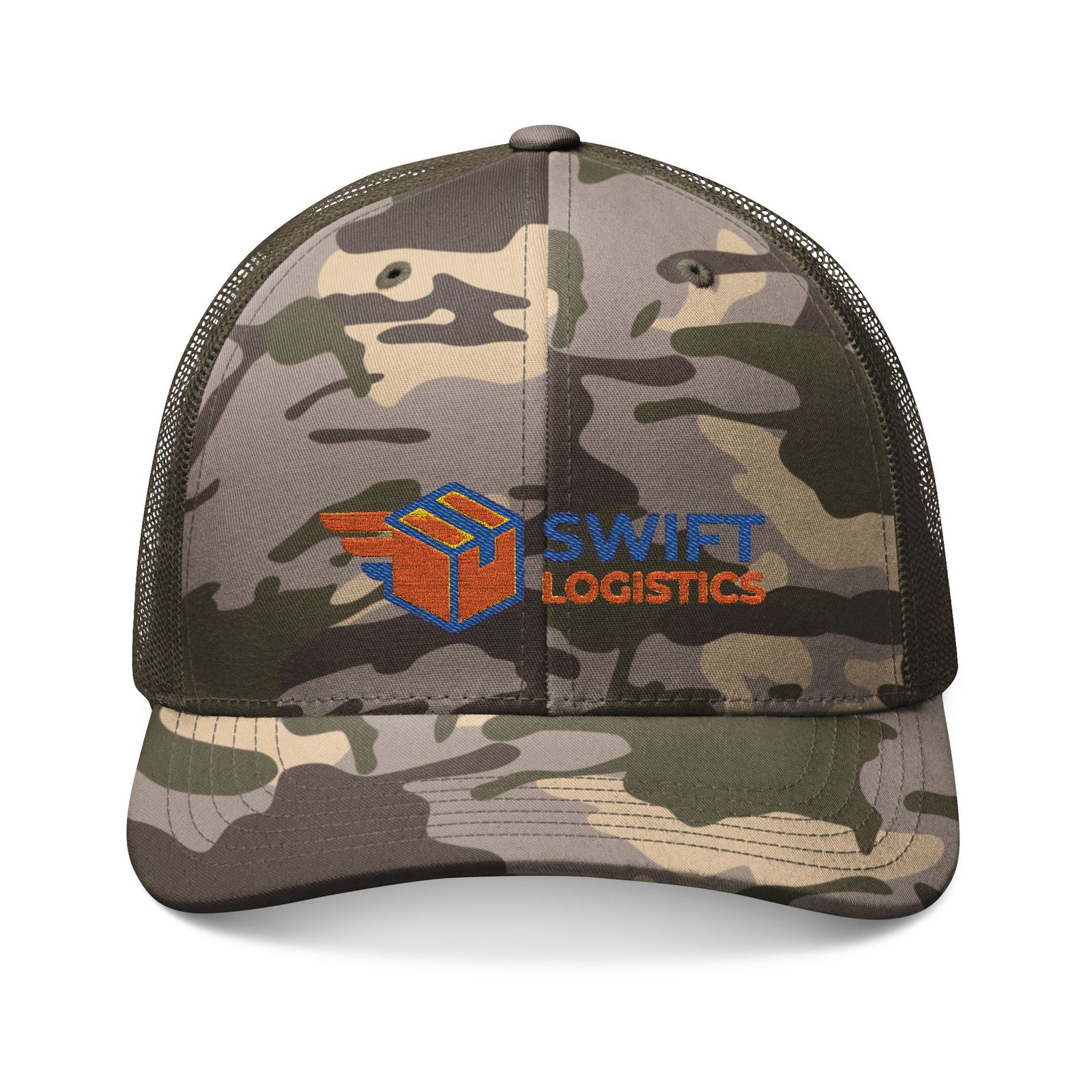 Premium Custom OTTO® Camo Trucker Hat - Embroidered Corporate Swag