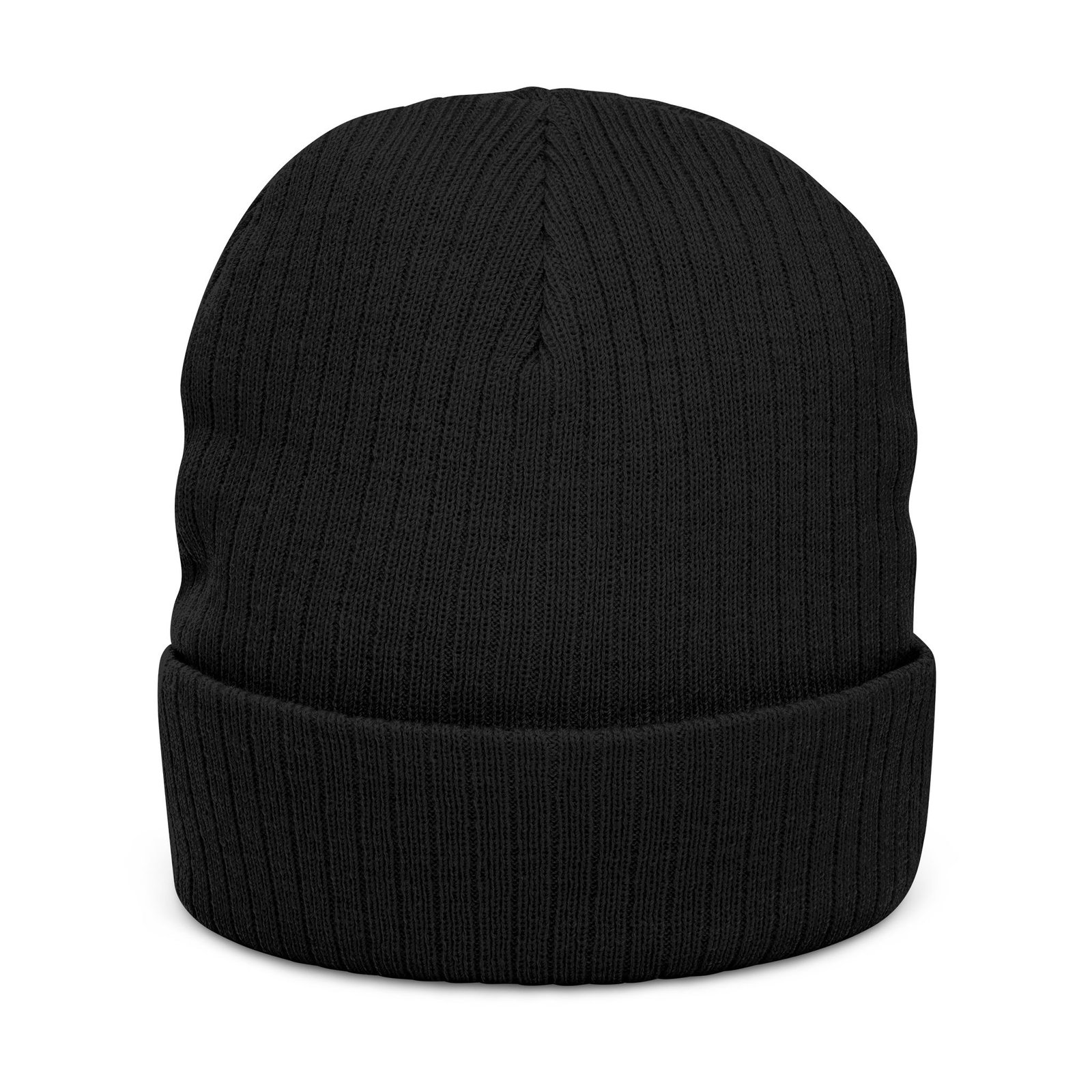 Premium Custom Ribbed Knit Beanie - Embroidered Corporate Winter Wear - Image 2