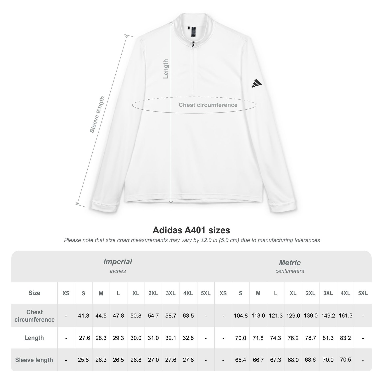 Premium Custom adidas® Embroidered Quarter-Zip Pullover - Eco-Friendly Corporate Wear - Image 17