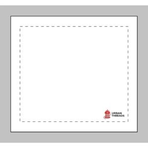 Premium Custom Minky Baby Lovey Blanket - Corporate Maternity Gift